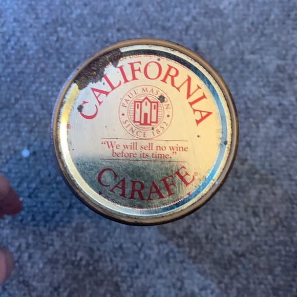 Embossed Paul Masson Since 1852 Glass Wine Bottle - Picture 4 of 7